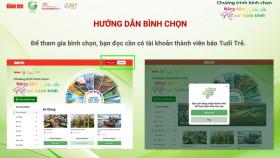 Mách bạn cách bình chọn điểm đến hấp dẫn nhất TP.HCM và 13 tỉnh thành ĐBSCL