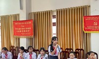  Nữ sinh Bình Dương đa tài tham gia phiên họp giả định Quốc hội trẻ em 2024 