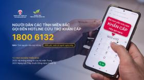  Vận hành tổng đài tiếp nhận thông tin cứu trợ khẩn cấp 18006132 