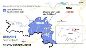 Nga tung lực phản công, Ukraine đủ sức kiểm soát 1.300km2 lãnh thổ Kursk?