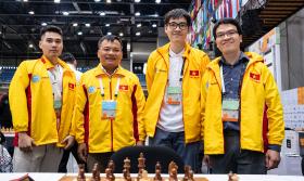 Việt Nam lập kỳ tích ở Olympiad cờ vua 2024 