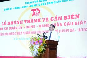 Khánh thành trụ sở làm việc mới của quận Cầu Giấy