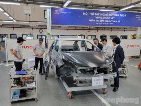  Hơn 70 thí sinh tranh tài tại Hội thi tay nghề Toyota 2024 