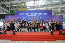  Hơn 70 thí sinh tranh tài tại Hội thi tay nghề Toyota 2024 