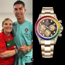 Bóc giá bộ sưu tập đồng hồ tiền tỷ, nạm kim cương của Cristiano Ronaldo  第2张