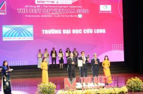  Trường ĐH Cửu Long được vinh danh