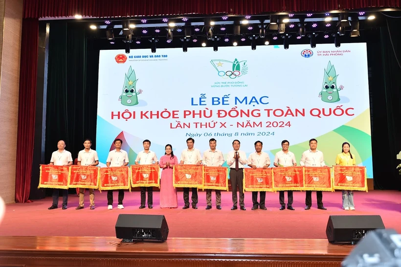  Hội khỏe Phù Đổng toàn quốc lần thứ X năm 2024: Trao 271 bộ huy chương 