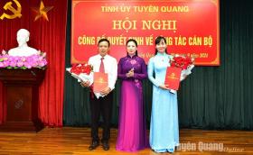  Ban Bí thư Trung ương Đảng chuẩn y nhân sự ở Tuyên Quang 