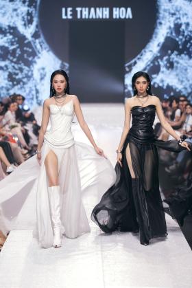 Hoa hậu Bảo Ngọc hóa bông hoa rực rỡ trên sàn catwalk  第27张