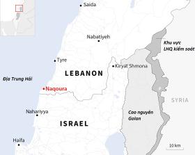 Xe tăng Israel bắn trúng lính gìn giữ hòa bình LHQ tại Lebanon 