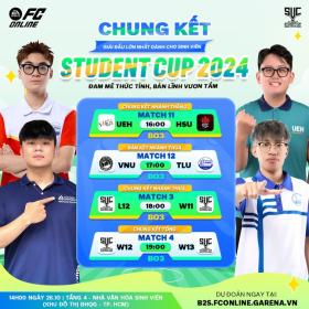  Chung kết Student Cup 2024: Đam mê thức tỉnh - Bản lĩnh vươn tầm 