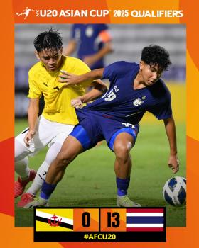 U20 Thái Lan thắng 13-0, U20 Indonesia nhọc nhằn hạ Timor Leste