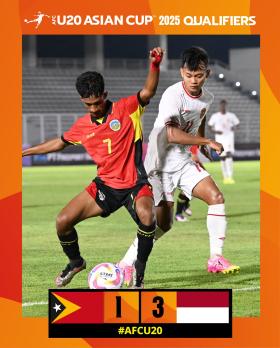 U20 Thái Lan thắng 13-0, U20 Indonesia nhọc nhằn hạ Timor Leste