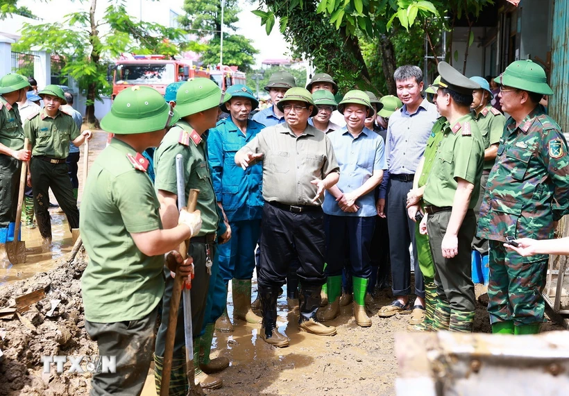  Thủ tướng Phạm Minh Chính chỉ đạo khắc phục hậu quả mưa lũ, sạt lở tại Yên Bái 