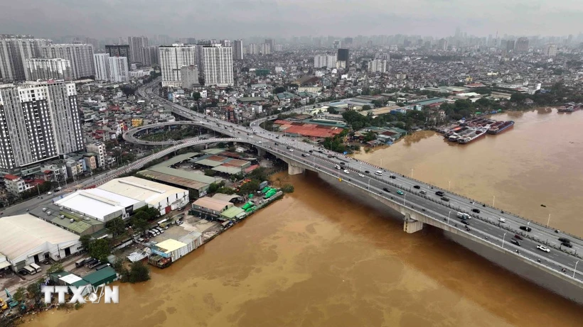  Ngày 13/9, lũ trên các sông tiếp tục xuống, lũ trên sông Hồng dưới báo động 2 