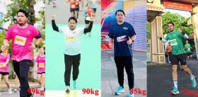 Hành trình chạy bộ giảm 27 kg trong 12 tháng 